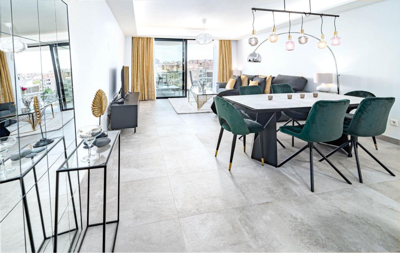 Inf45P- Modern 3 Bed City Apartment Next To Beach Estepona Buitenkant foto