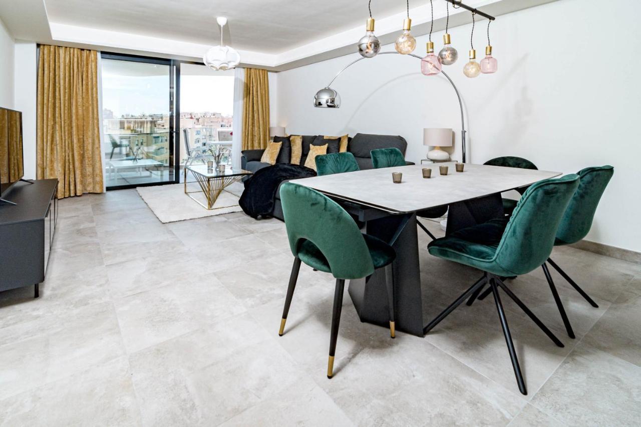 Inf45P- Modern 3 Bed City Apartment Next To Beach Estepona Buitenkant foto