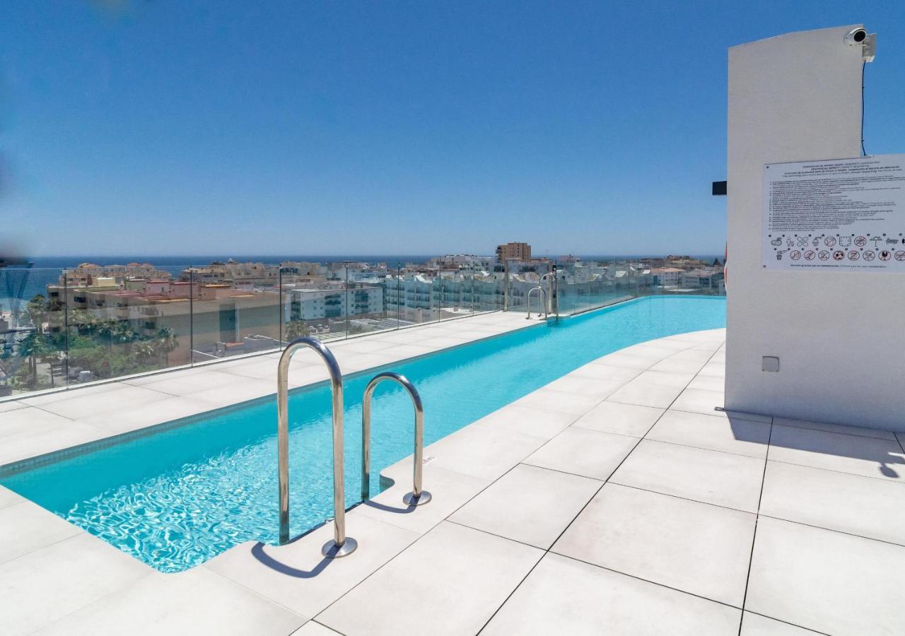 Inf45P- Modern 3 Bed City Apartment Next To Beach Estepona Buitenkant foto